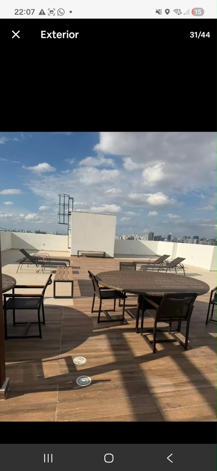 Solarium do condomínio do Loft 1614 — foto 1