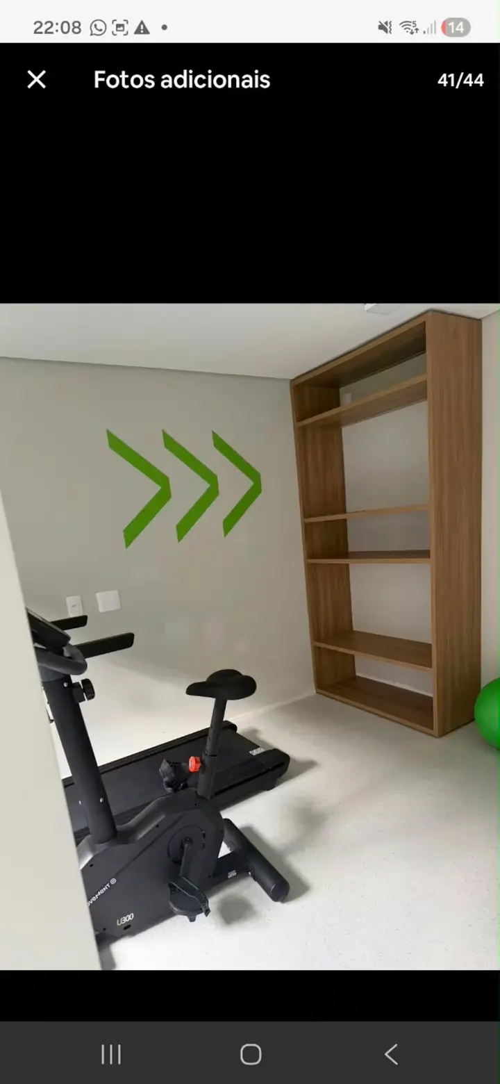 Academia do condomínio do Loft 1614 — foto 2